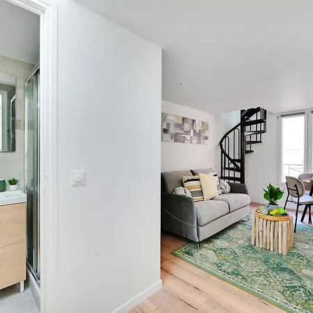 Hotel Charming Duplex - 1br/2p - Kremlin-bicetre Paříž